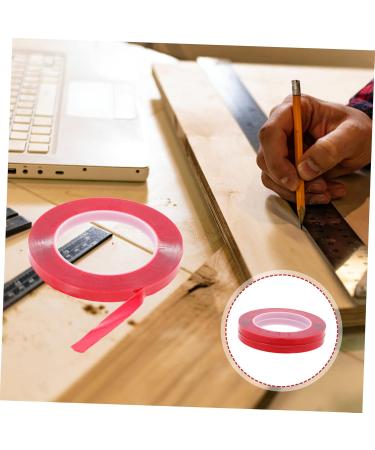 STOBOK 6 Rolls Transparent double-sided tape nail stand double stick tape press on nail tape manicure tape carpet adhesive nail displaying tape Paper tape crystal No substrate acrylic - Buy Online on SooperMarket.com