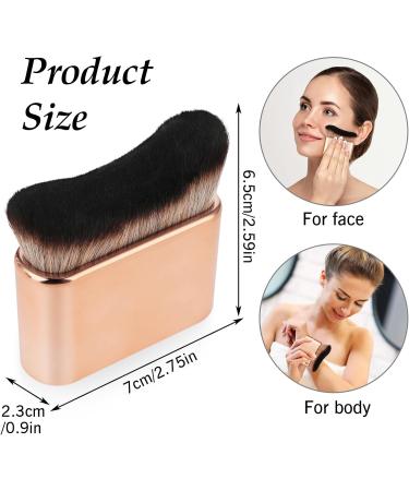 Amaxiu Self Tanner Brush Bronzer Self Tan Brush Self Tanning Brush Applicator Face Body Makeup Brush Sunscreen Brush Make Up Kabuki Brush(Rose Gold) - Buy Online on SooperMarket.com