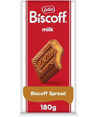 Chocolate Bar Bundle With Lotus Biscoff Milk Chocolate With Biscoff Cream 180g and White Chocolate With Biscoff Cream 180g (2 Pack) - Buy Online on SooperMarket.com