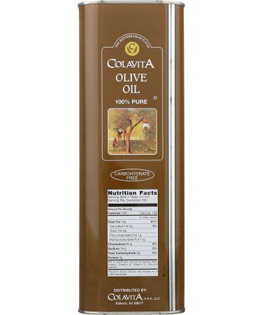 Colavita Olive Oil Tin - 101.4 fl oz | Premium Extra Virgin Olive Oil - Buy Online on SooperMarket.com