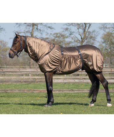 Eczema blanket horse |Protects against insects & sun |Pleasant wear |Perfect fit |Easy care |Flying corner horse (135 cm brown) 135 cm brown