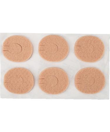 Felt Callus Cushions 24pcs - Soft Breathable Sweat Absorbing Pads for Foot Calluses - Adhesive Callous Cushions for Comfort and Protection - Buy Online on SooperMarket.com