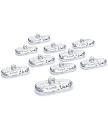 Edison & King Nose Pads for Glasses - Replacement Silicone & Titanium Pads Various Shapes & Sizes 5 Pairs of Screw-In Classic Pads - Buy Online on SooperMarket.com