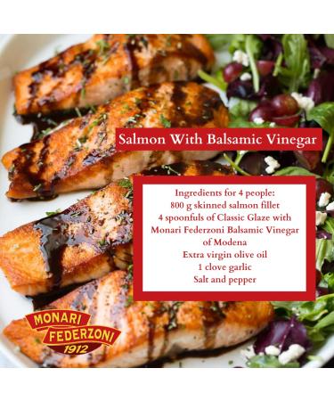 Monari Federzoni Glaze with Balsamic Vinegar of Modena - Traditional Taste - 9.1 oz (1 Pack) - Buy Online on SooperMarket.com