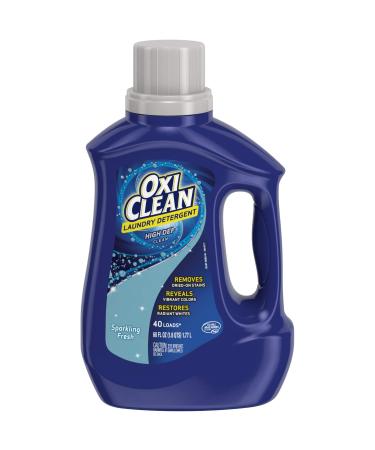 OxiClean High Def Sparkling Liquid Laundry Detergent oz. Fresh 60 Fl Oz