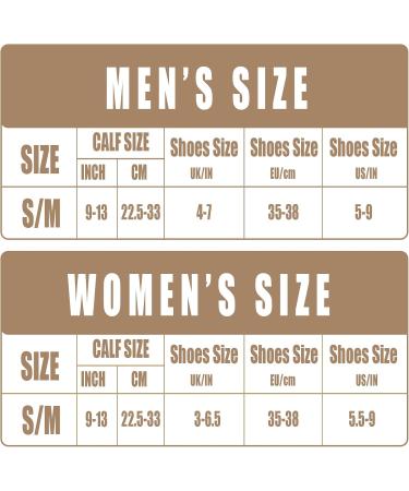 Firtink 2 Pairs Compression Socks For Women Men 20-30 Mmhg Knee High Socks Varicose Veins Socks Surgical Compression Socks For Nursing Pregnancy Flight Sports Travel - Buy Online on SooperMarket.com