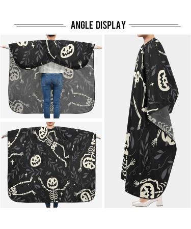 Kigai Happy Halloween Barber Cape - Adjustable Waterproof Hair Cutting Cape for Men & Women | Professional Salon Hairdressing Cape - Buy Online on SooperMarket.com