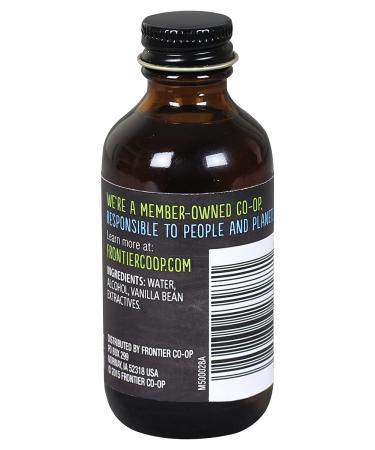 Frontier All-Natural Vanilla Extract - 2 oz Pure Flavoring For Baking & Cooking - Buy Online on SooperMarket.com