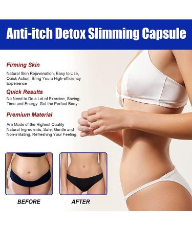 Puradee 2PCS Soothe&Slim Anti-Itch Detox Slimming Capsule - Natural Relief & Weight Loss Support - Buy Online on SooperMarket.com