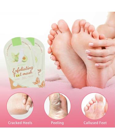 Buy Foot Peeling Mask - Gentle Exfoliating Foot Care for Deep Penetration | Ideal for Women | International Shipping - Buy Online on SooperMarket.com