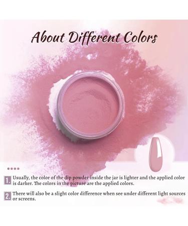 Dip Powder Nail Kit Starter Set - Honey Joy 4 Colors Light Pink Nude Skin Tone Dipping Powder Liquid with Base Top Coat Activator for Salon-Quality Manicures - No LED Lamp Needed - Buy Online on SooperMarket.com