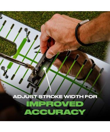 Pro Path Golf Putting Mirror - Portable Swing Trainer Aid for Indoor & Outdoor Golfing - Alignment Mirrors & Gates for Pro Training - Buy Online on SooperMarket.com