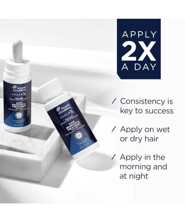 Head & Shoulders Scalp X Minoxidil for Men - Pack of 3 - 2 Fl Oz. - Buy Online on SooperMarket.com