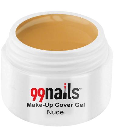 99nails Make-Up Cover Gel - Nude 1 pack (1 x 15 ml)