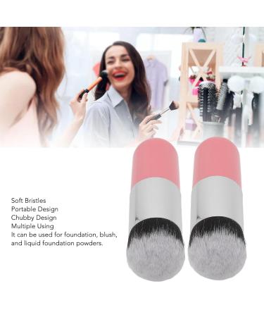 Buy Pink & Silver Cute Brushes - Soft Bristles 2 Pack Perfect for Travel | Shop Internationally - Buy Online on SooperMarket.com