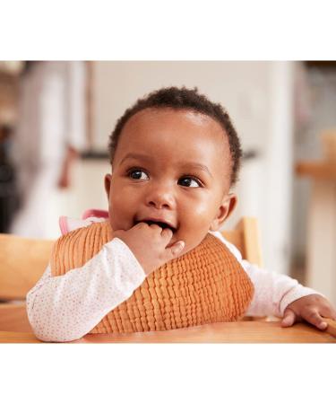 Large 20 x 10 Inch Muslin Baby Bibs & Burp Cloths Set - 6 Pack Multi-Color Washcloths for Boys & Girls - Absorbent Layers & Soft Muslin Face Towels (Chic Color) - Buy Online on SooperMarket.com