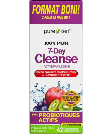 Detox Cleanse Purely Inspired 7 Day Cleanse and Detox Pill Acai Berry Cleanse Whole Body Cleanse Detox for Women & Men Body Detox with Senna Leaf & Digestive Enzymes 42 Acai Berry Capsules - Buy Online on SooperMarket.com