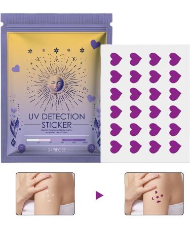 Virtcooy UV Detection Patches - Sunblock Patches | Sunscreen Reminder Stickers Know When to Re-Apply Sunscreen Sun Patch for Sunscreen love - Buy Online on SooperMarket.com