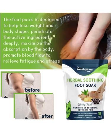 Herbal Soothing Foot Soak Herbal Detox Foot Soak Beads Herbal Detox Cleansing Foot Soak Beads Foot Care (30pcs/3Bag) - Buy Online on SooperMarket.com