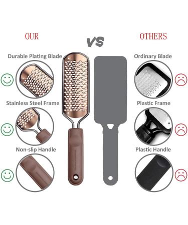 Dacvgog Pedicure for Feet Callus Remover Rasp Colossal Foot Scrubber Foot Health Professional Nursing - Buy Online on SooperMarket.com