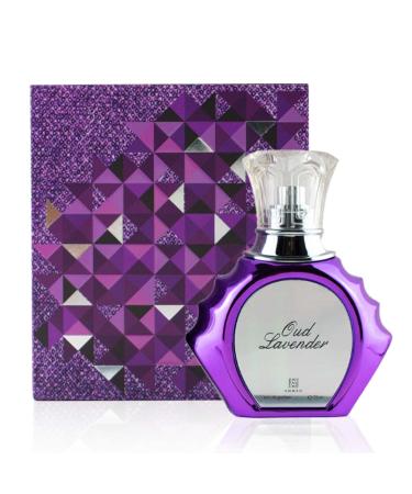 AHMED Oudh Lavender 75mL Oriental Fragrance with Bold Fresh Luxurious and Sensual Versatile Oudh Leather Accords by Al Maghribi Arabian Perfumes Dubai - Buy Online on SooperMarket.com