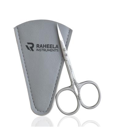 Cuticle Nail Scissors Multi Purpose Small Manicure Scissors Pedicure Finger & Toe Nail Cuticle Scissors Professional Thin toenail Scissors Eyebrow Scissors for Men and Women (Silver Colour)