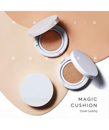 Missha M Magic Cushion Cover Lasting No.21 - Fuzzy & Semi-Matte Skin Finish - 15g - Buy Online on SooperMarket.com