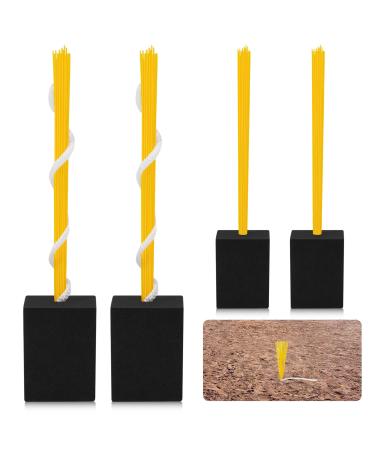 Deekin 4 Pcs Base Plugs Anchor Base Plugs Baseball Field Maintenance Equipment Baseball Accessories for Baseball Field