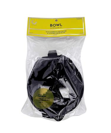 Colortrak Hair Color Bowl Kit for DIY at Home, Great for DIY Hair Coloring, 1 Color Bowl, 1 Color Brush, 1 Croc Clip, 1 Pair Disposable Gloves, All-In-One Kit, For Stylists and Kitchen Colorists
