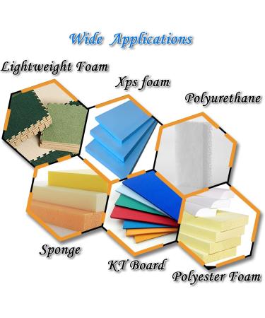 DOMINOX Hot Knife Foam Cutter Foam Cutting Tool Kit Heavy-duty Case Styrofoam Cutter for Cutting Foam Board Insulation EPP EPS XPS EVA EPE PU KT Board Sponge Nylon - Buy Online on SooperMarket.com