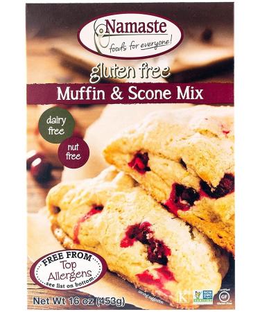 Namaste Foods Gluten Free Muffin & Scone Mix 16 oz. (Pack of 2) - Buy Online on SooperMarket.com