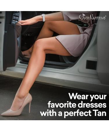 Natural Sun Tan Body Lotion 8 Oz | Long-Lasting Tan Moisturizer | Just Nutritive - Buy Online on SooperMarket.com