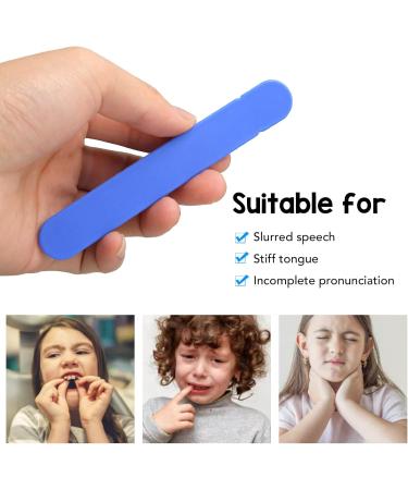 Tongue Tip Exerciser for Kids | Portable Oral Muscle Trainer Tool (Blue) - Strengthen Oral Skills & Improve Speech - Buy Online on SooperMarket.com