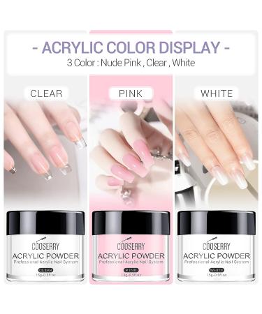 Cooserry Acrylic Nail Kit with Drill - Professional Starter Set for Acrylic Nails Extension and Art Designs - Buy Online on SooperMarket.com