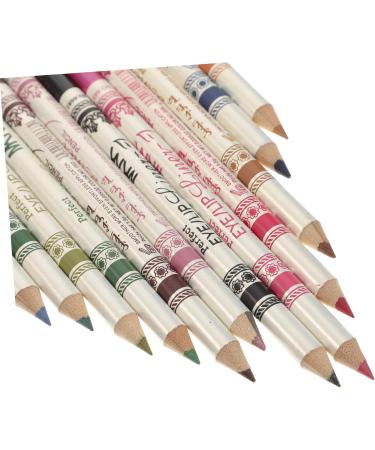 WOFASHPURET 12 Pcs Eyeliner Pencil Eye Shadow Pencil Crayon Brown Eye Shadow Eyeshadow Pencil Glue Pen Highlight - Buy Online on SooperMarket.com