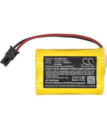 Battery Replacement for ABB 1s2 PLS17500 IRB 910SC & IRB 1200 - 3HAC051036-001 REV02 | International Shipping Available - Buy Online on SooperMarket.com
