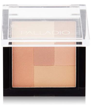 Palladio 2-In-1 Mosaic Powder Blush & Bronzer, Sun Kissed