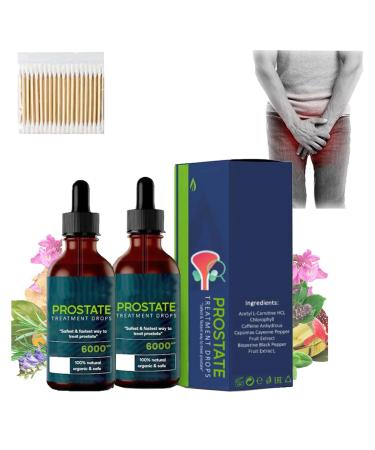 2024 New Prostate Treatment Drops - Prostate Pain Relief Drops Prostate Therapy Drops Prostate Drops Effectively Relieve Prostate Discomfort (2 Pcs)