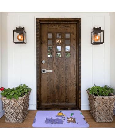 Yyhhaofa Sunflower Seeds and Cats Pattern Flannel Non Slip Floor Mat : 16x24 in Easy to Clean Moderate Thickness Anti-Slip Sunflower Seeds and Cats One Size - Buy Online on SooperMarket.com