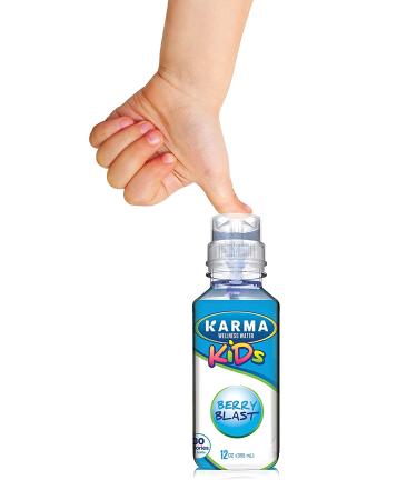 Karma Wellness Water Berry Blast Kids Hydration | Essential Vitamins, Low Calorie, Allergen Free | 144 Fl Oz - Buy Online on SooperMarket.com