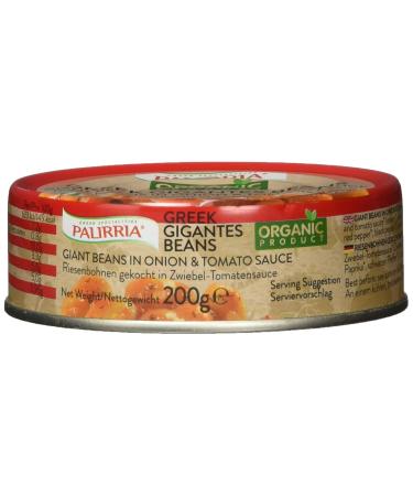 Buy Paliria Organic Giant Beans in Tomato Sauce - 200g | Healthy Gourmet eCommerce - Buy Online on SooperMarket.com