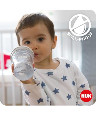 NUK Action Cup Toddler 12+ Months | Chameleon Effect | Leak-Proof Straw Cup | BPA-Free | Crocodile Green 230ml - Buy Online on SooperMarket.com