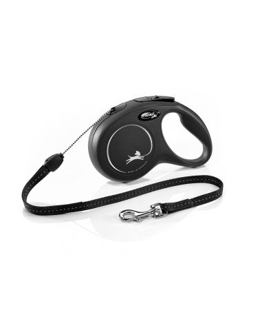FLEXI CLASSIC CORDON LONG S (BLACK 8 METROS 12 KG) black S 8 m