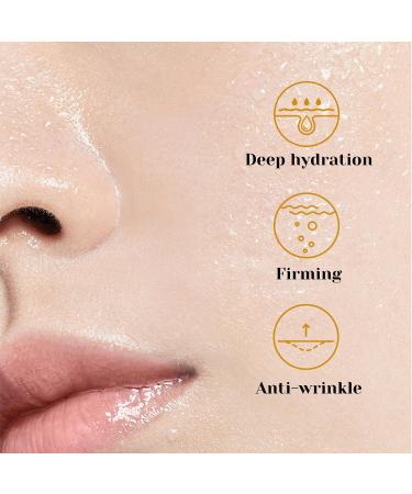 Snail Collagen Serum Snail Mucin Moisturiser Snail Protein Soft Beads Serum Facial Firming Hydrating Serum for Face with Snail Secretion Filtrate Reduce Wrinkles and Dark Spots - Buy Online on SooperMarket.com