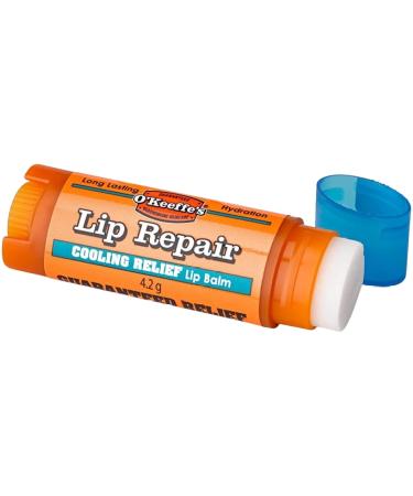 O'Keeffe's Lip Repair No Scent Lip Balm 0.15 oz - Moisturizing Long-Lasting Lip Care for All Skin Types - Buy Internationally - Buy Online on SooperMarket.com