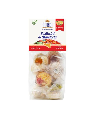 Furco Biscotti Assorted Artisan Italian Almond Biscuits 250g - Strawberry Limoncello Orange Pistachio - Italian biscuits - (Assorted)