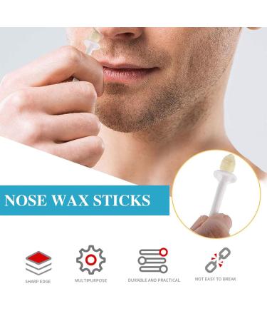 Nasal Wax Applicators for Hair Removal - 60 Count | Waxing Sticks for Men & Women | Nostrils Cleaning Tool - Buy Online on SooperMarket.com