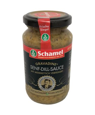 Schamel Mustard-Dill Sauce Gravadine with Horseradish 3-Pack (3x140ml) - Gourmet Condiment for International Shipping - Buy Online on SooperMarket.com