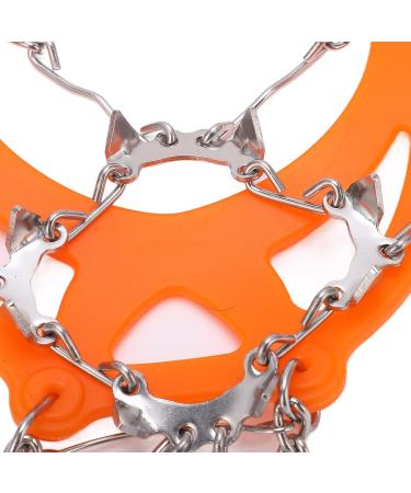 Anti Skid Snow Shoes Accessory Wearproof 12 Tooth Crampons Long Service Life for Skiing for Outdoor(M Code) - Buy Online on SooperMarket.com