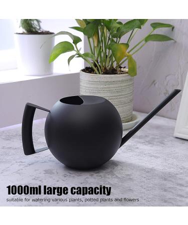 iFCOW Long Nozzle Watering Can 1000ml Stainless Steel Sprinkle Pot for Plants Gardening Supplies - Buy Online on SooperMarket.com